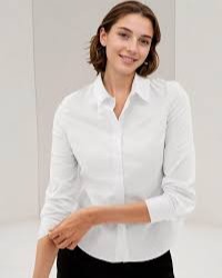 Chic White Shirt Image 3